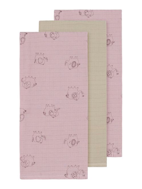 Hovedbilde Name It Ohappy 3pk gaskluter burnished lilac