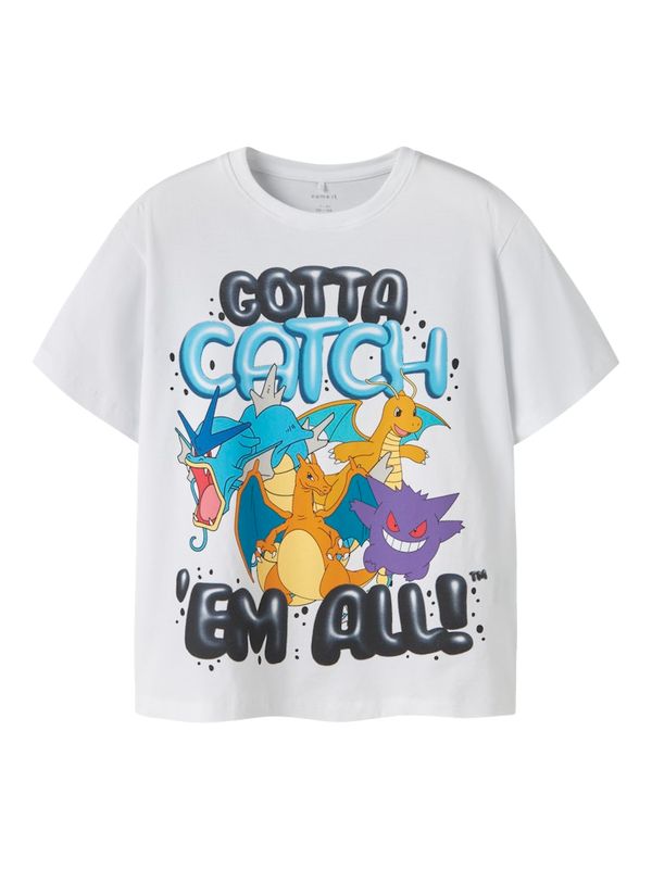 Name It Pokemon Majo t-shirt bright white