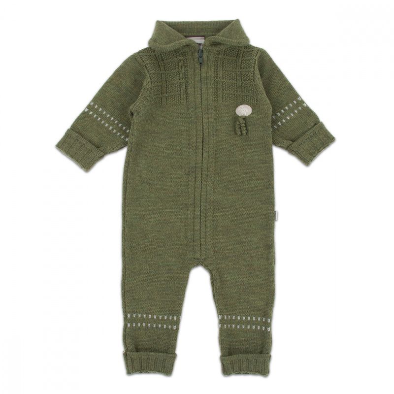 Lillelam Sparkedress ull classic oliven
