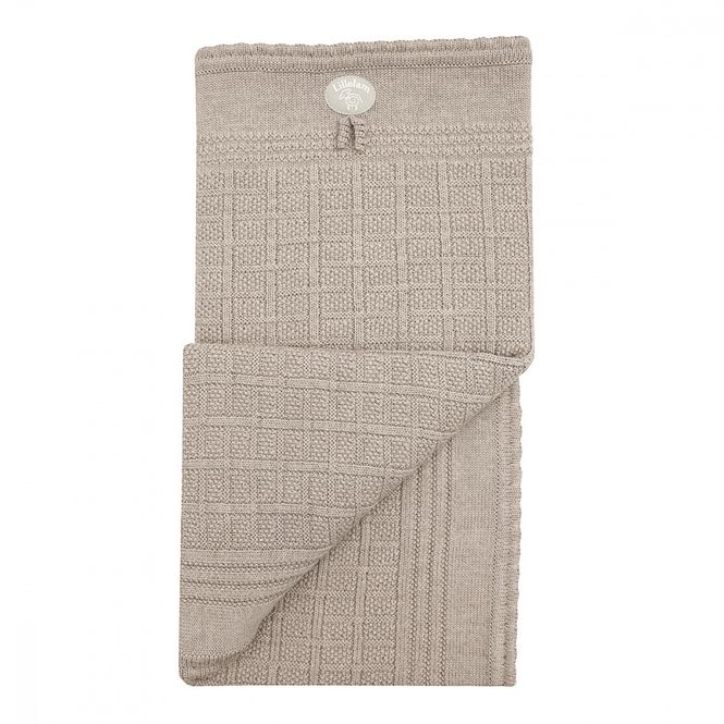 Hovedbilde Lillelam Pledd ull classic beige