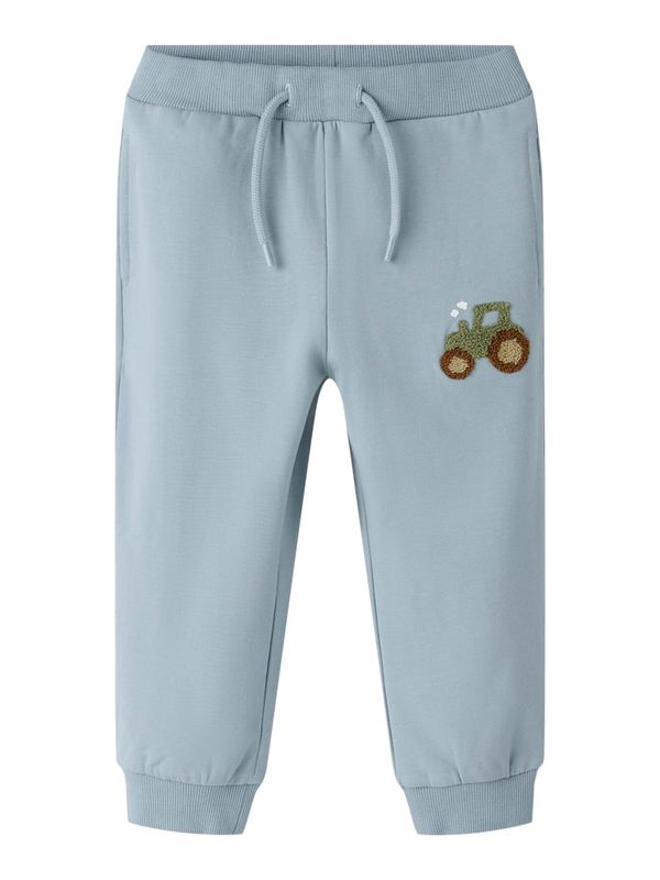 Name It Halvor traktor bukse blue fog