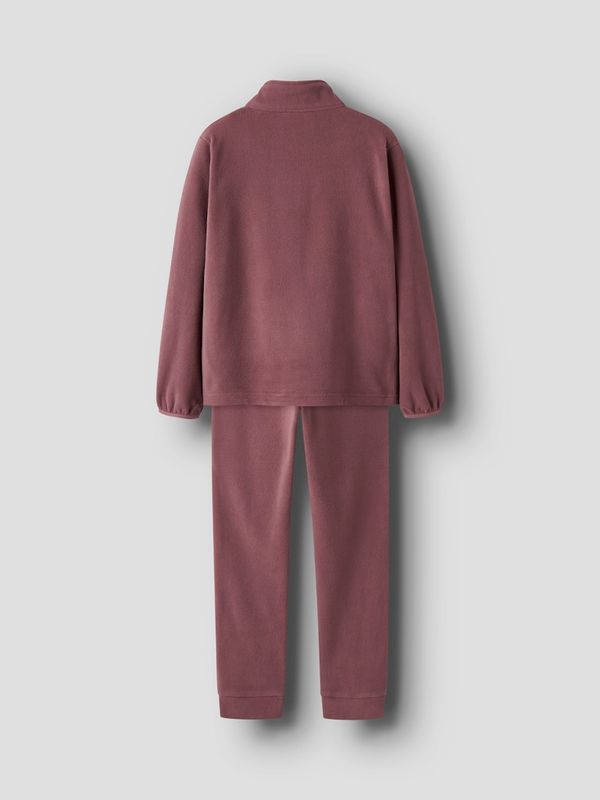 Name It Spektra fleece sett rose brown