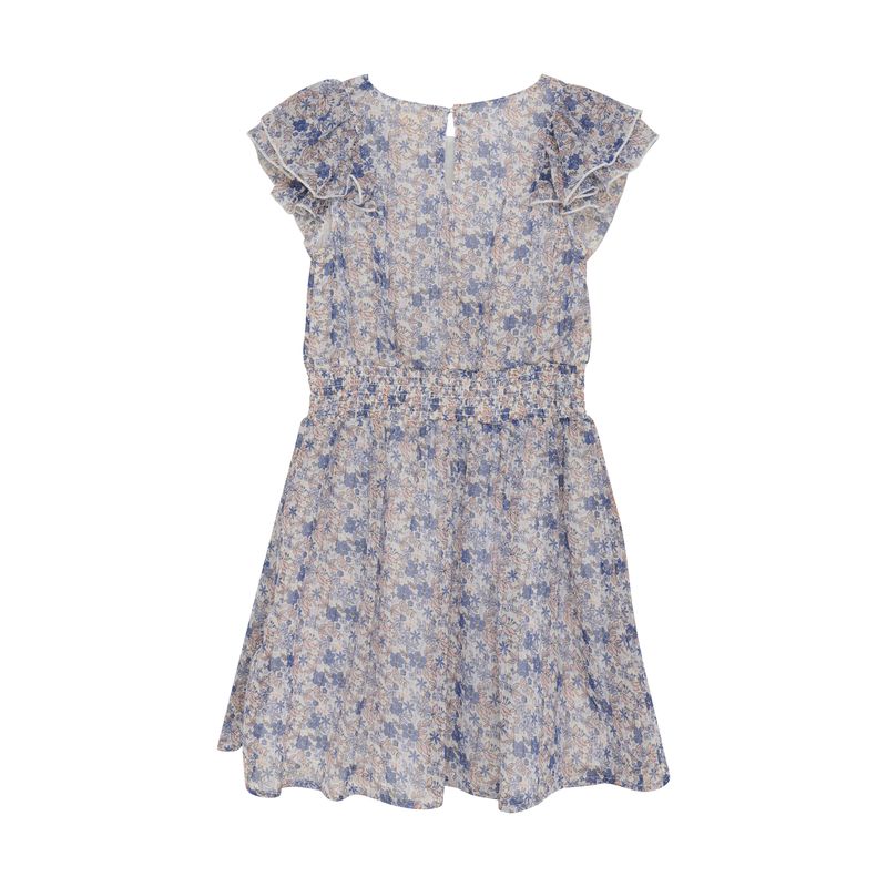 Creamie Kjole chiffon blomst buttercream 