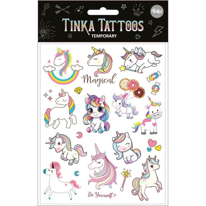 Hovedbilde PK Tinka Tatovering unicorn