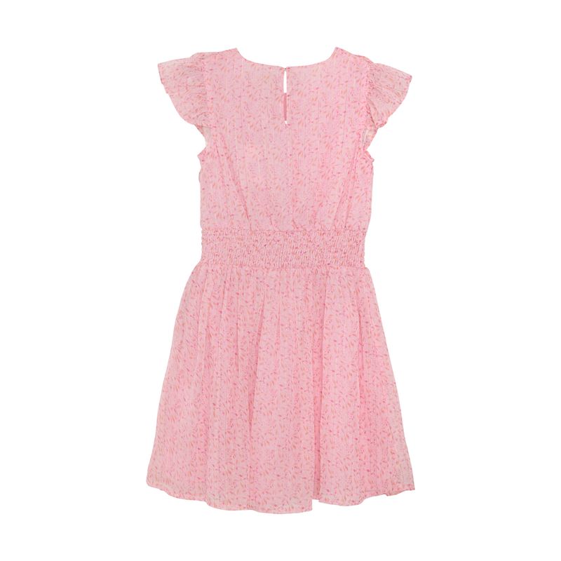 Creamie Kjole chiffon gull ballerina