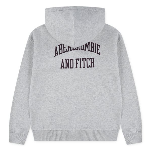 Hovedbilde Abercrombie Hettegenser backprint light grey