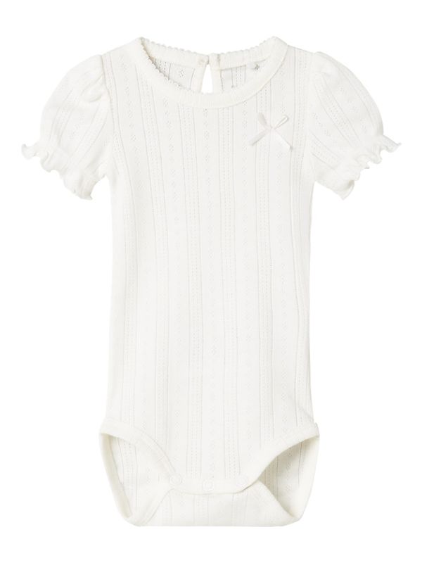Name It Happy kortermet body cloud dancer