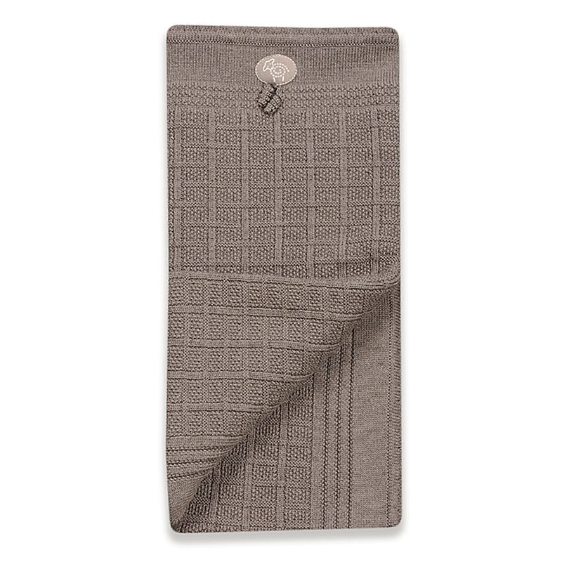 Lillelam Pledd ull classic brun