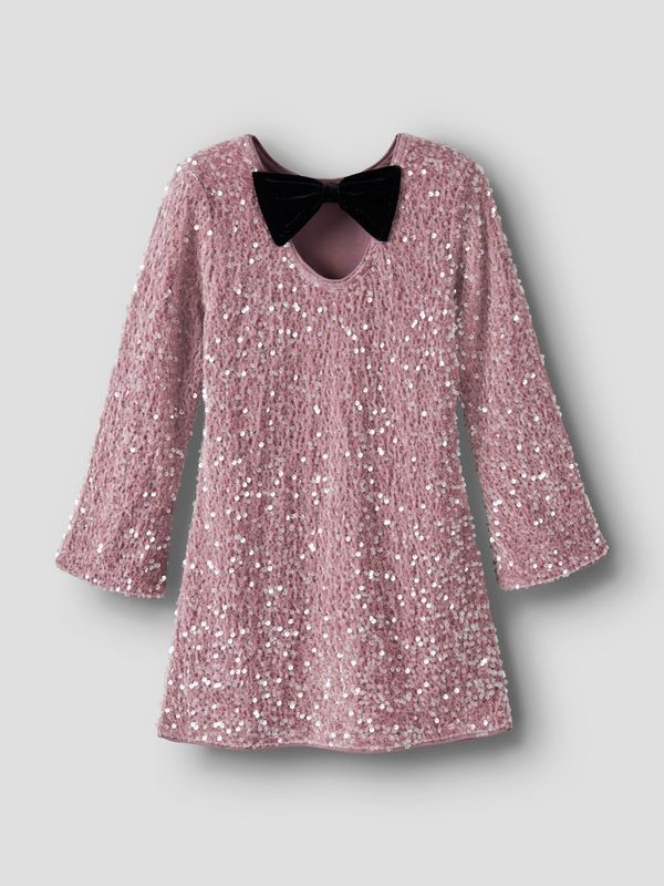 Name It Rusitta kjole paljett keepsake lilac