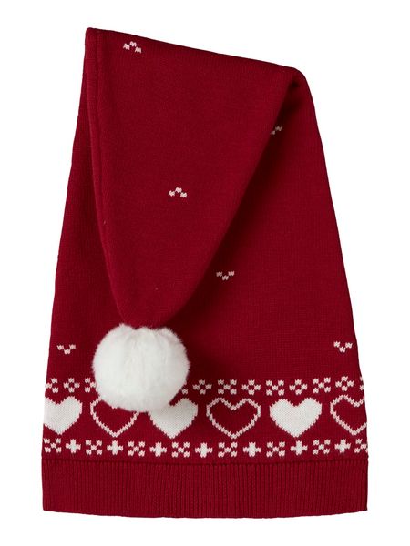 Hovedbilde Name It Rismas nisselue jester red/hjerter