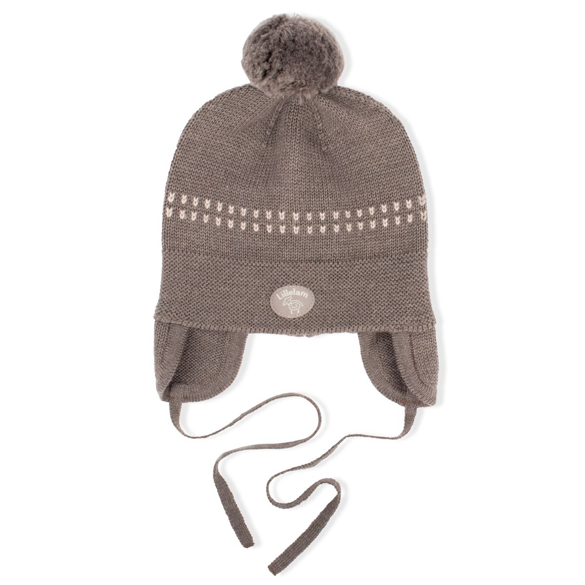 Lillelam Lue ull classic brun