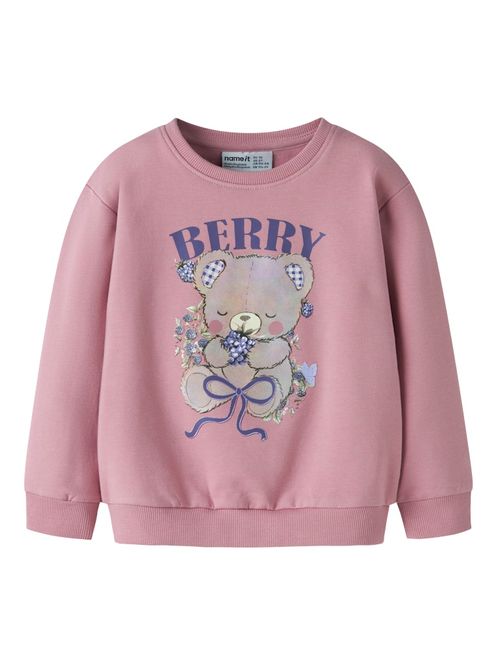 Hovedbilde Name It Onala genser bamse lilas