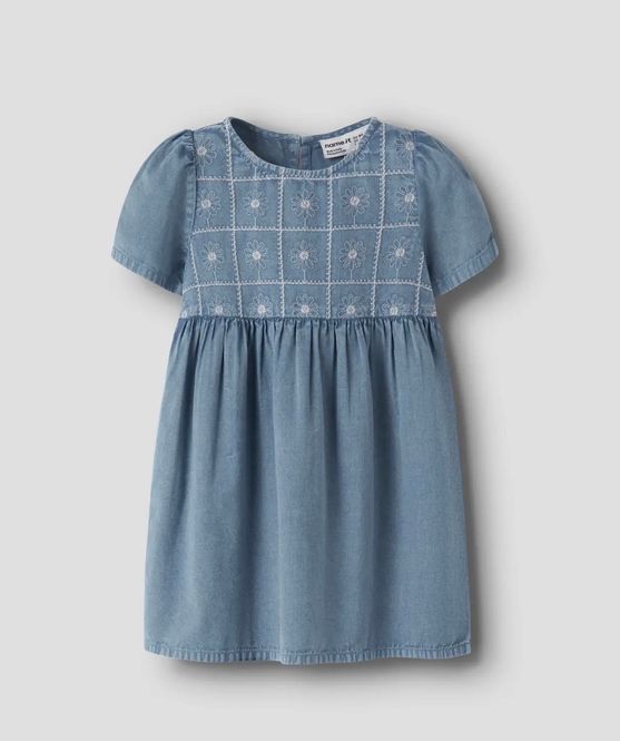 Hovedbilde Name It Herta kjole faded denim