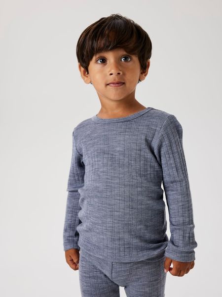 Hovedbilde Name It Wang ull topp folkstone gray
