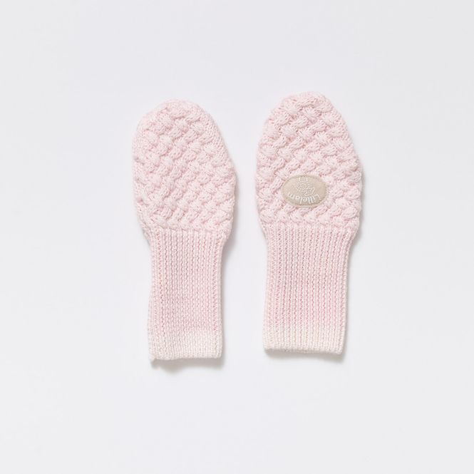 Hovedbilde Lillelam Votter ull classic himmelrosa