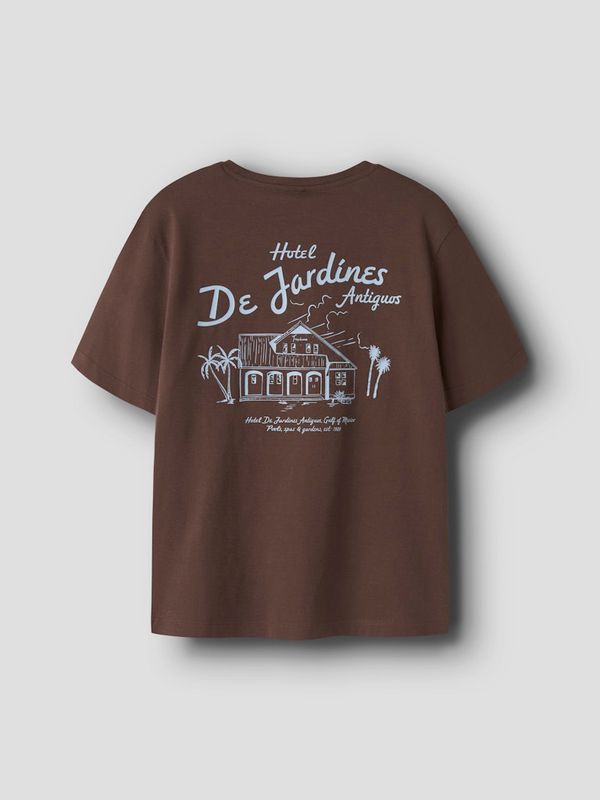 Name It Haslo t-shirt chestnut