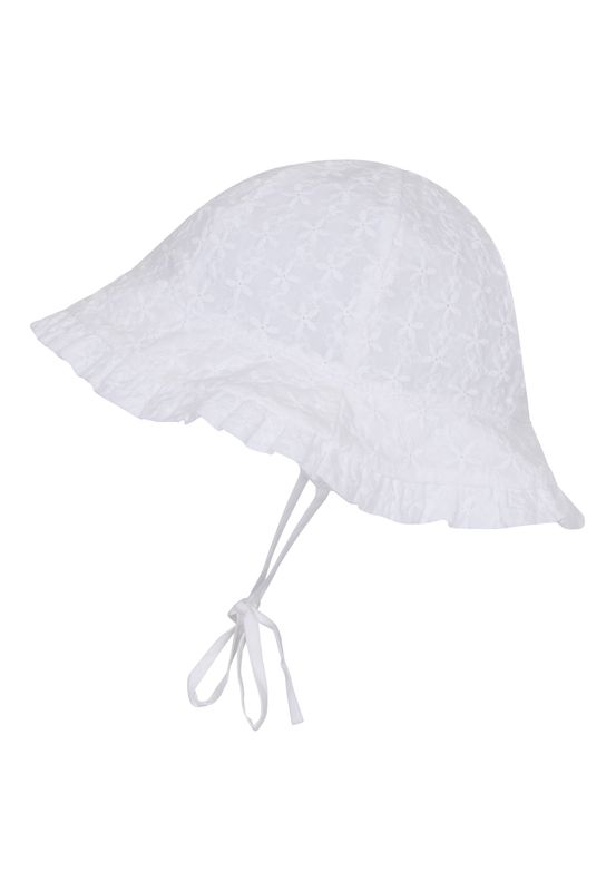 MP Flora Bell solhatt white