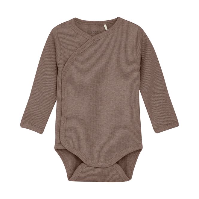 Hovedbilde Fixoni Omslagsbody rib deep taupe