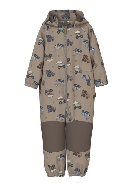 Hovedbilde Name It Alfa softshell dress silver mink maskin