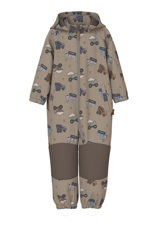 Name It Alfa softshell dress silver mink maskin