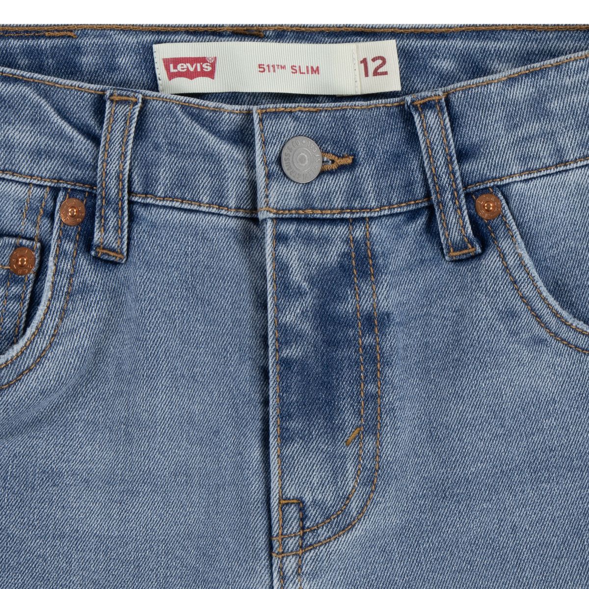 Levi`s Denim slim shorts joshua tree