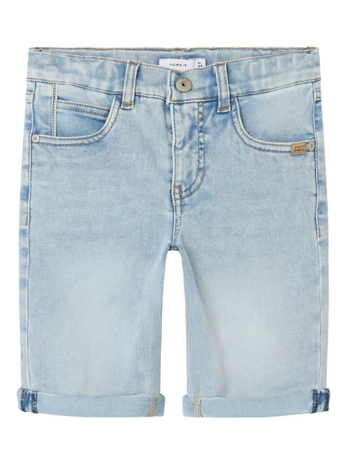 Hovedbilde NI Denim shorts Theo x-slim light blue bleached