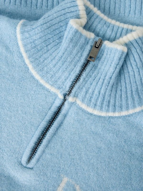 Name It Neifya genser half zip powder blue 