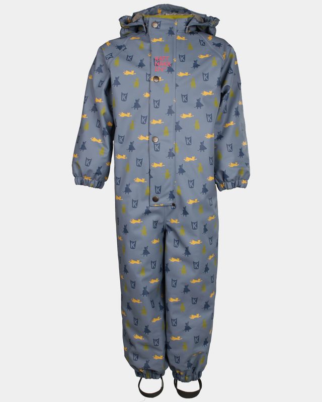 Kattnakken Heilårsregndress Hagl mjuk blå