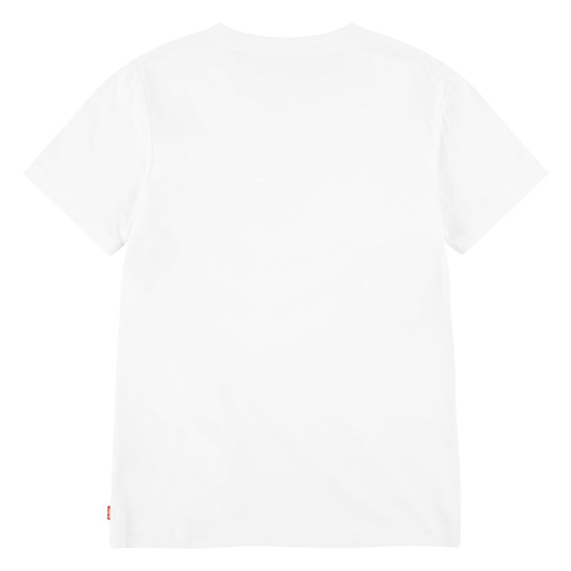 Levi`s T-shirt chest logo white