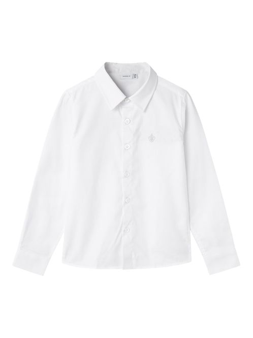 Hovedbilde Name It Feshirt pen skjorte white