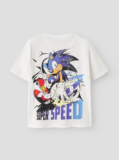 Hovedbilde Name It Sonic Fitus t-shirt bright white