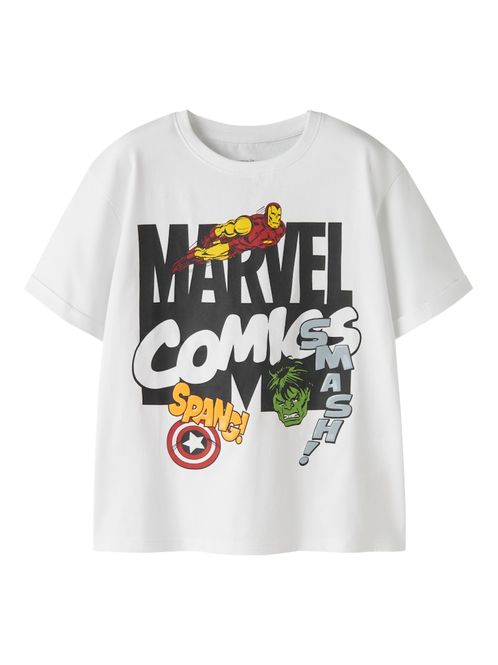 Hovedbilde Name It Marvel Malfi t-shirt bright white