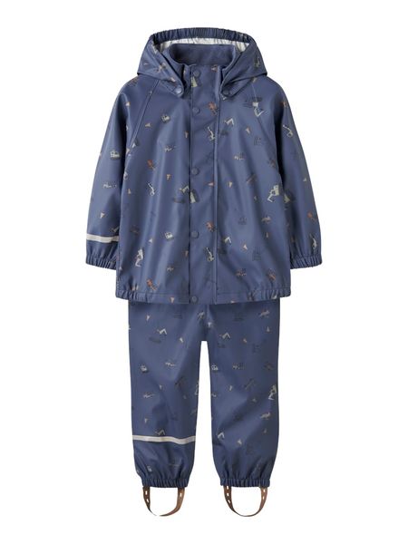 Hovedbilde Name It Dry10 regnsett vintage indigo maskiner