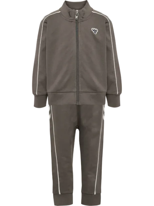 Hovedbilde hmlMini Co Reg joggedress black dark gull gray 