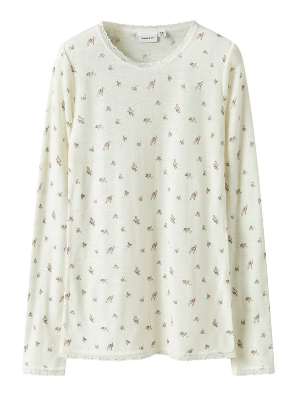 Name It Wang ull topp snow white small flowers 