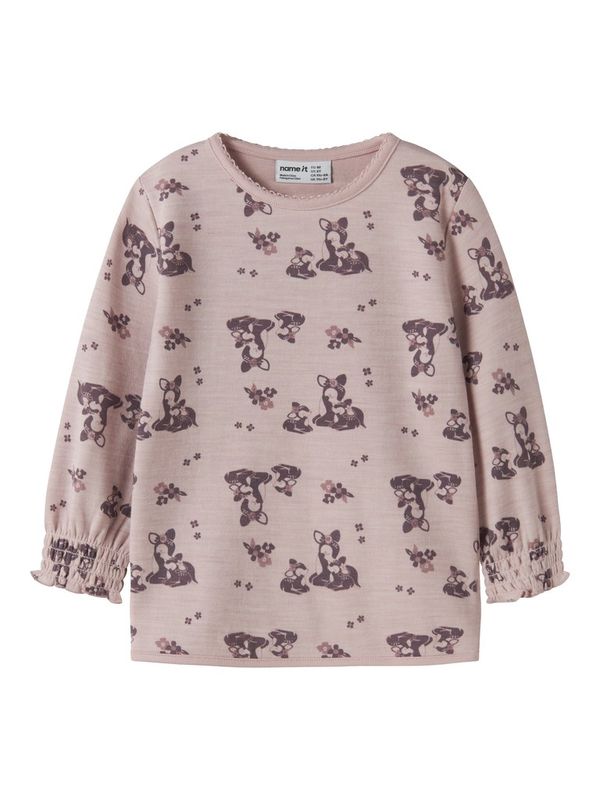Name It Wuppo mini ull/bomull topp bambi violet ice
